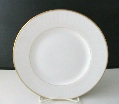 WATERFORD LISMORE GOLD SALAD PLATE - 8 1/8" - 0908F