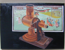 LANTERNE MAGIQUE TABLEAU  Peinture Acrylique sur toile