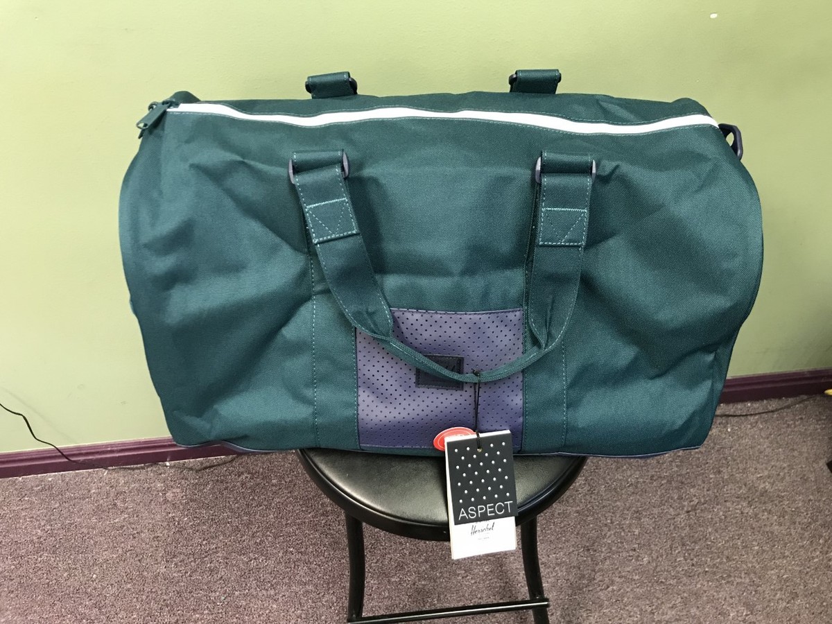Herschel Supply Co Novel Deep Teal Ch Duffle Bag Pack Authentic NEW  10026-02338