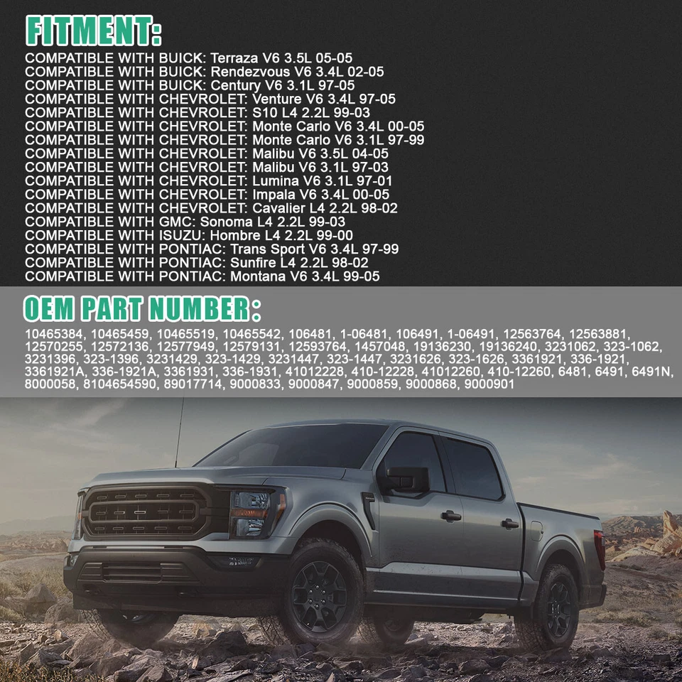 Starter For Buick Century Chevrolet Venture Pontiac Grand Am 2001-2005 6491 - Image 2 of 4