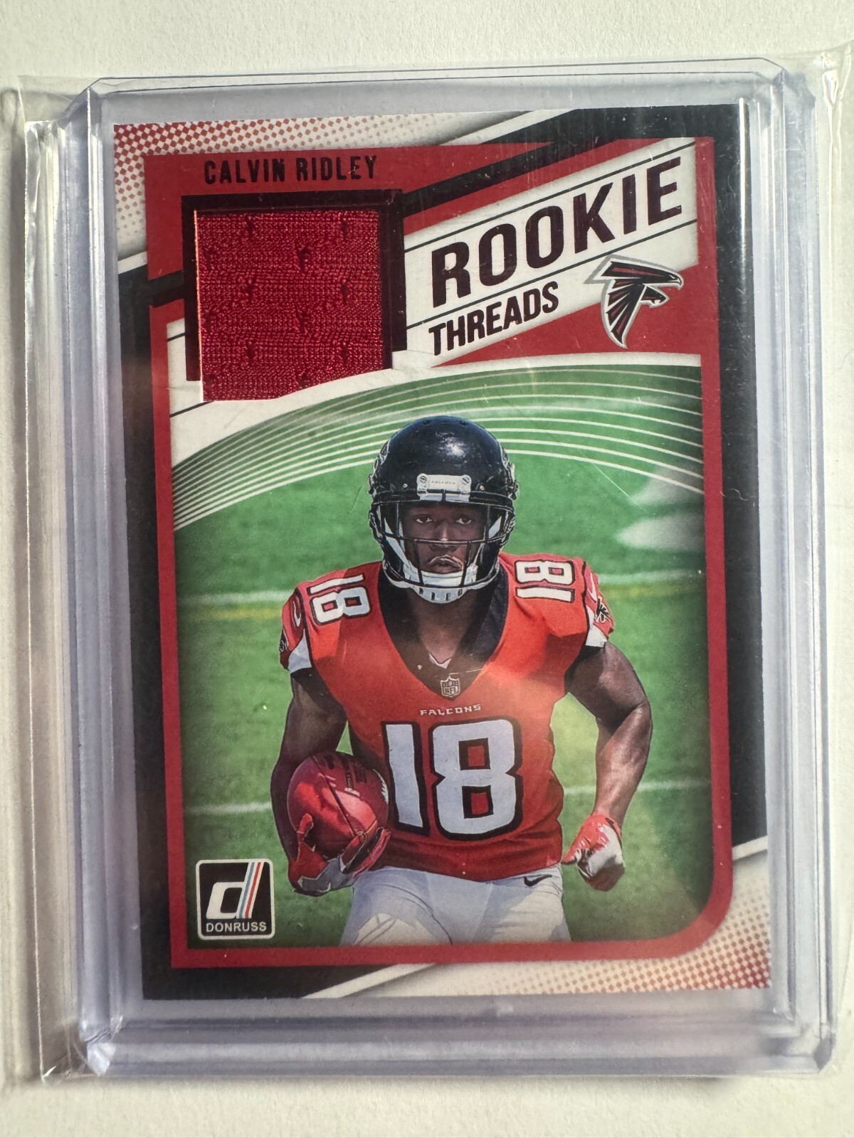 K268,640 - 2018 Donruss Rookie Threads #11 Calvin Ridley