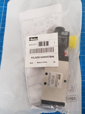 PARKER P2LAZ511ESNDCB49 G 1/8 5/2 SOL-SPR 24 VDC