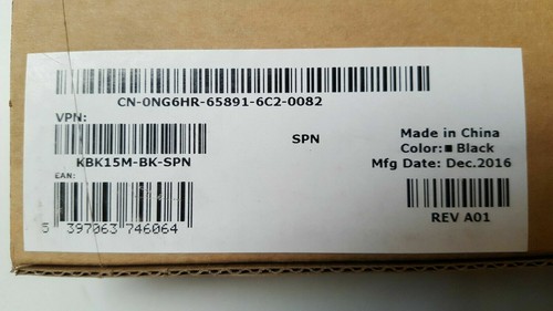 Dell QWERTY SPN-C Latitude 11 Keyboard Folio K15M KBK15M-BK-SPN (NG6HR) - Afbeelding 8 van 10