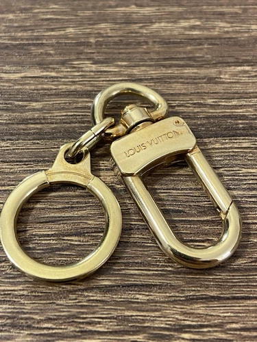 Louis Vuitton Gold Metal Keychain Bag Charm, Made In France, Very Good Cond.