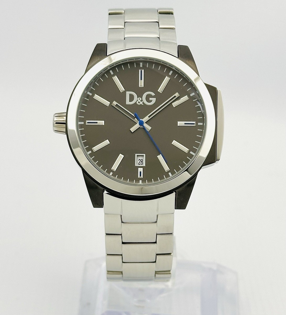D&G Dolce & Gabbana Men's DW0744 Salt and Pepper Round Watch | eBay