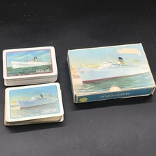VINTAGE MASENGHINI BERGAMO SHIPPING LINE PACK OF PLAYING CARDS