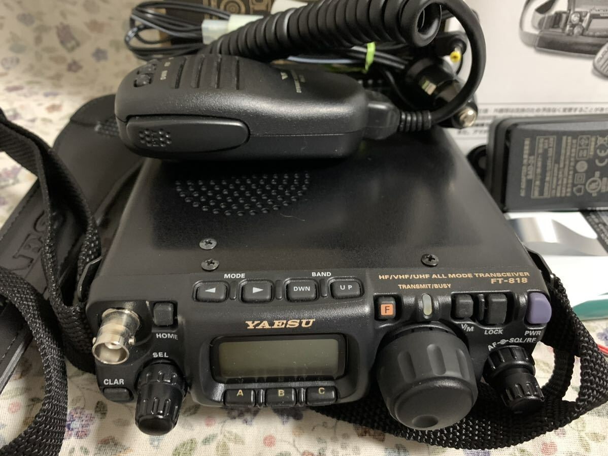 YAESU FT-818ND Radio Band All Mode Transceiver HF/50/144/430MHz Used