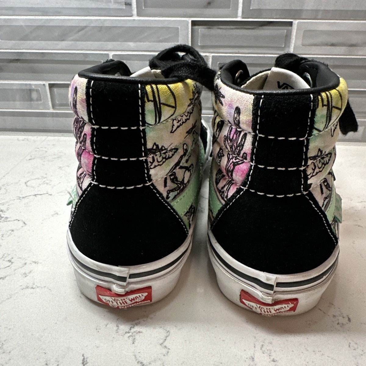 Vans Men\'s Skate Sk8-Hi Shroom Doom Tie Dye Canvas Suede shoes Sizes NIB Vans Men main image 3