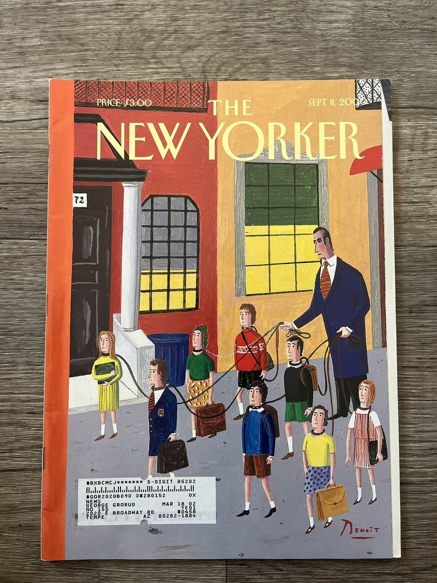 The New Yorker Full Magazine September 11 2000 Obedience School