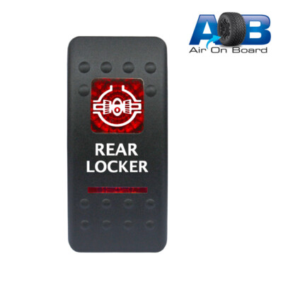 Rocker switch 531R 12V REAR LOCKER 20A Dual Led red SPST ON/OFF | eBay ...
