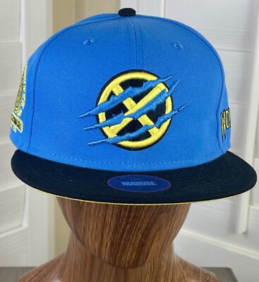 Exclusive Lids Marvel Wolverine X-Men Fitted Hat w/Side Patch - Size 7 3/8 - NWT