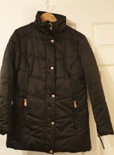 Roman Black Winter Coat Size 12