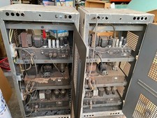 Pair of 3 Chassis 805 Tube Amplifiers Made under Western Electric & ATT Patents 