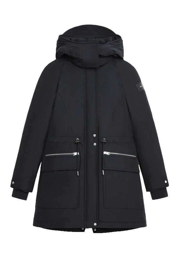 Woolrich Preto Casual Casacos, jaquetas e Coletes para mulheres