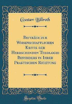 Beiträge zur wissenschaftlichen Kritik der Herrsche - Gustav Billroth