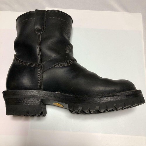 Viberg Short Engineer Boots Leather 