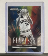 2024 Panini Prizm Draft Picks - Fearless Magic Johnson #13 Silver Prizm