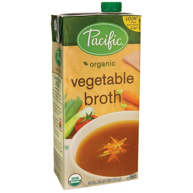 Pacific Foods Органический овощной бульон, 32 жидких унции, упаковка