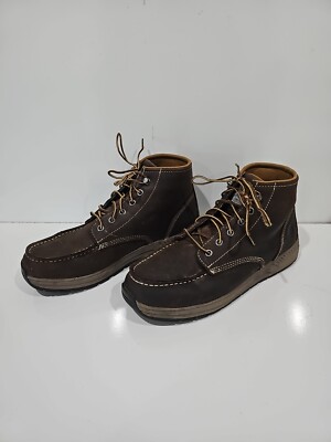 Carhartt Work Boots Lightweight Wedge Moc Toe Chukka Men's