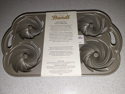 Nordic Ware Mini Pagnotta Procast - Teglia 6 Cavità Con Manici In Corda - 5
