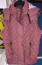 Sleeveless Jacket Gillet Bnwt With Hood Womens Size 10