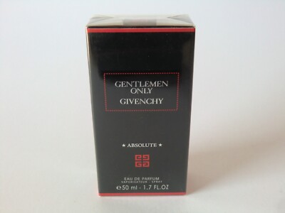Givenchy Gentlemen Only Absolute EDP Spray 50ml - 1.7 Oz BNIB Retail Sealed OVP