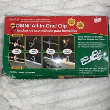 57 Ct Omni Shingle Gutter All In One Clips Hang Christmas Lights String Light C9