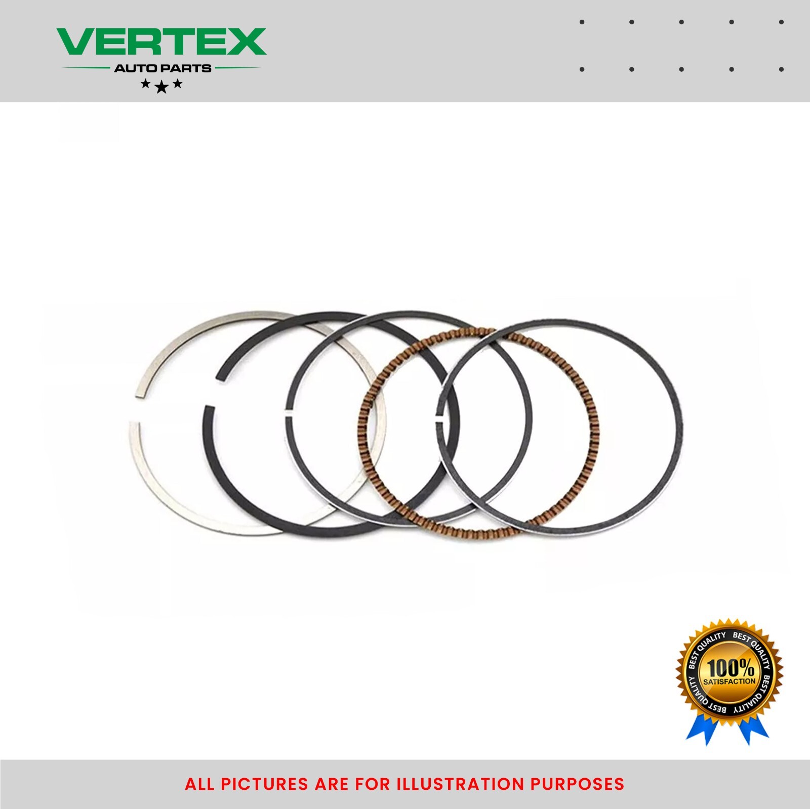 Piston Rings For VAUXHALL OPEL LOTUS Z20LET STD Bore Mahle 4X 86MM - BRAND NEW