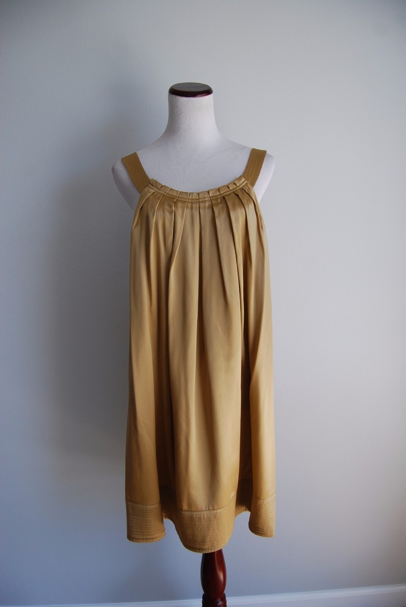 bcbg gold pleated dress BCBGMaxAzria | Dresses | Bcbg Metallic Dress Size Xs