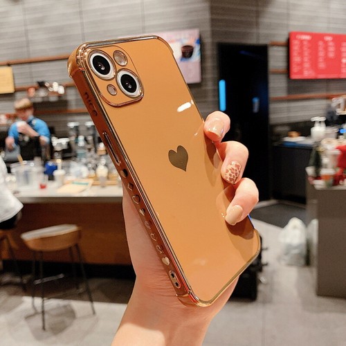 Mädchen Herz Silikon Soft Case für Apple iPhone 17 16 15 14 13 Pro Max 12 Hülle - Bild 18 von 21