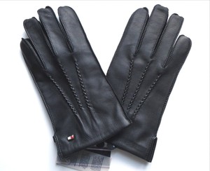 tommy hilfiger leather gloves