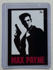 Max Payne Limited Edition Artist Signed "The Video Game" Trading Card 1/10