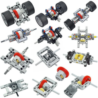 Part 62821 Technic Differential Gear 28 Teeth Round Axle For Lego