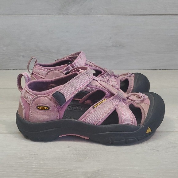 Scarpe sandali da trekking impermeabili Keen per bambini e ragazze taglia 13