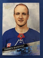 2020-21 UPPER DECK YOUNG GUNS #483 DARREN RADDYSH NEW YORK RANGERS