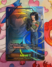 Android 17 FB09-029	Alternate Art Dual Evolution Dragon Ball Card English Fusion