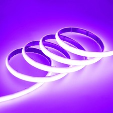 12V/24V COB LED Strip 320LEDs/M IP68 Waterproof Underwater Flexible Rope Lights