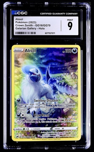 Absol graded CGC 9 for sale on eBay