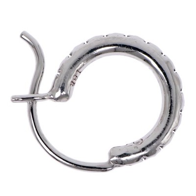 Chrome Hearts HOOP TFL SML Hoop *One ear Earring Earring K18WG