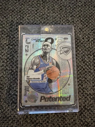 2025 Topps Chrome Shai Gilgeous-Alexander Base (RAW)