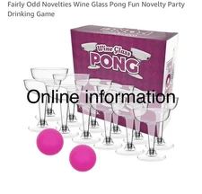 Fairly Odd Novelties Wine Glass Pong