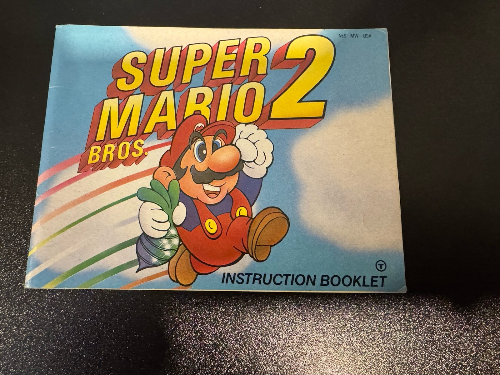 Nintendo NES Instruction Manual Super Mario Bros. 2 Only
