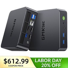 GMKtec K17 AI Mini PC Gaming Intel Ultra 226V 16GB LPDDR5X RAM 1TB SSD Win11 Pro