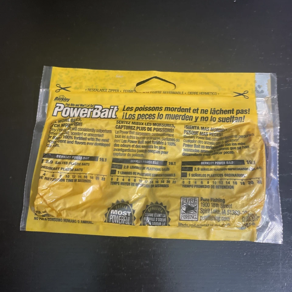 Berkeley Powerbait 4" Bungee Worm MPBW4-RSG Rojo Sombra Brillo 12ct Nuevo en Paquete Foto 2 de 2