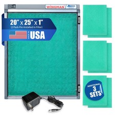 20x25x1 Polarized Media Electronic Air Filter - High Air Flow - Homeowner Ins...