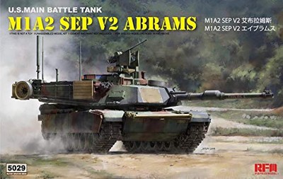 Ryefield Models 1/35 US Army M1A2 Sep V2 Abrams Plastikmodell Rfm5029