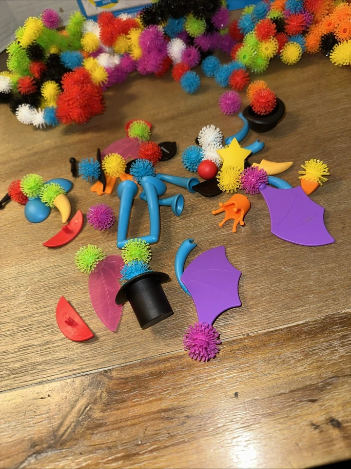 Bunchems Mega Jumbo Pack Crafting Building Toy Creative Bristle Block 400+ Piece - Image 2 of 4