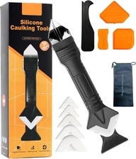 Multifunctional 3-In-1 Silicone Caulking Tool Kit - the Ultimate Tile Joint Trea