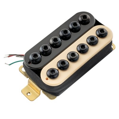 Artec HIVB Zebra Invader Hexagonal Poles Ceramic Humbucker Guitar Neck Pickup