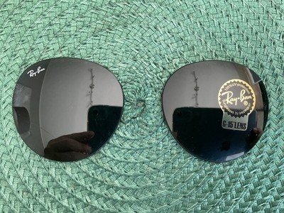 Ray-Ban Original Gläser Round Metal RB 3447 029 53-21 large G-15 Grün neuwertig